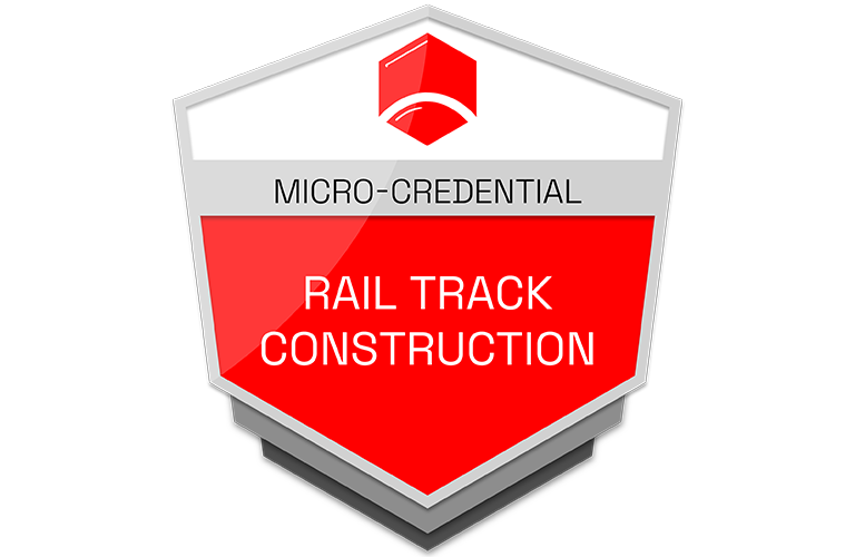 Image of rail track micro-credential