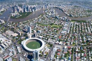 Aerial View of Brisbane